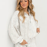 Off Duty Pullover | White Camo