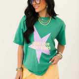 Count Your Lucky Stars Tee | Emerald