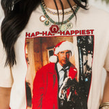 Hap Hap Happiest Christmas Tee