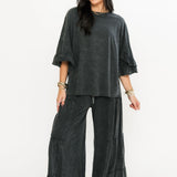 Cozy Season Top | Charcoal