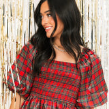 Winterberry Plaid Dress