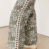 Piper Stripe Cardi Vest | Dark Wine