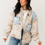 Vintage Charm Quilted Jacket