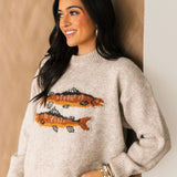 Gone Fishin' Sweater | Oatmeal