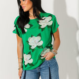 Green Magnolia Tee | Queen Of Sparkles