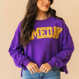 Gameday Sweatshirt | Purple Gold