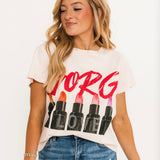 Gorgeous Lipstick Tee