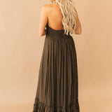 Salty Espresso Maxi Dress