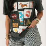Gingham Boxer Short | Black