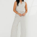 Georgia Stripe Tank | Natural
