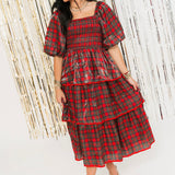 Winterberry Plaid Dress