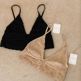 Heirloom Seamless Bralette | Mushroom