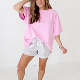 Oversized T-Shirt | Pink