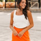 Murphy Track Skirt | Orange