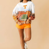 Licensed Tennessee Stadium Graphic Scene Sweatshirt | Queen Of Sparkles