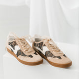 Notice Mesh Sneakers | Light Leopard Mesh