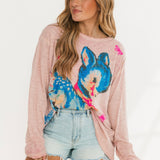 My Pet Viggo Tee | Azalea Dip Dye