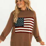 Americana Sweater | Mocha