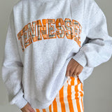 Gameday Stripe Skort | Orange White