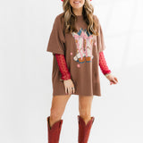 Bow & Boots Graphic Tee