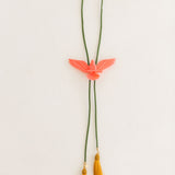 Eagle Bolo | Punch Pink W/ Olive & Golden Yellow