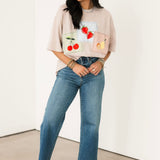 Fruit Gingham Patch Tee