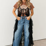 Ever After Maxi Top | Black Lace