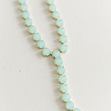 TOVA LA Necklace | Ultra Mint White Opal