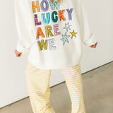 How Lucky Are We Crewneck