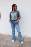 BORN FREE AMERICA GRAPHIC | DENIM