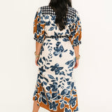 Southern Grace Midi Dress | Slate Blue