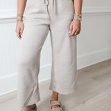 Wrenley Textured Pants | Oatmeal