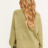 Coastal Green Pullover | Sardine