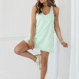 Hot Shot Mini Dress | Pistachio