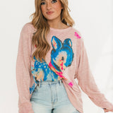 My Pet Viggo Tee | Azalea Dip Dye