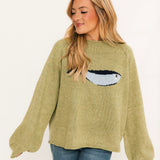 Coastal Green Pullover | Sardine
