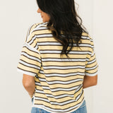 Clean Rugby Tee | Yellow Combo