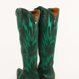 Thunder Road Leather Boot | Green
