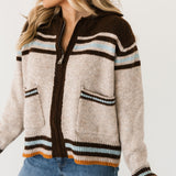 Cowboy Desert Zip Knit Cardigan