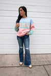 COLORADO COLOR BLOCK SWEATSHIRT
