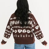 Shelby Cardigan | Chocolate Combo