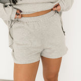 Cassandra Long Sleeve Top | Heather Grey