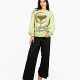 Licensed Green Midnight Margarita Sweatshirt | Queen Of Sparkles