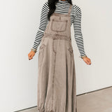 Overall Dress | Sage Grey