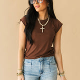 Alaiya Tee | Chocolate