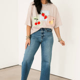 Fruit Gingham Patch Tee