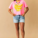 Gone Bananas Crop Tee