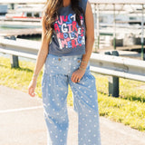 Just A Girl Muscle Tank
