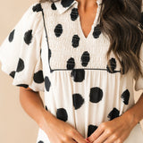 Spot On Polka Dot Midi Dress