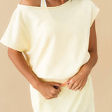 Game On Off Shoulder Top | Yellow